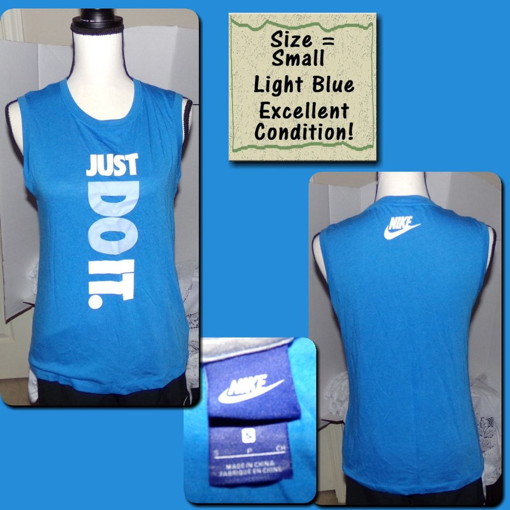 BOGO! Nike Just Do It Muscle Tank {L23}